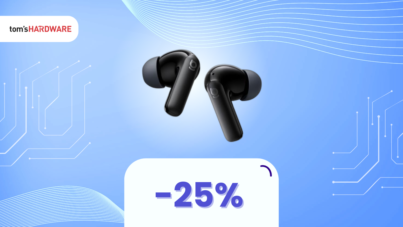 Da inizio anno, questi auricolari Bluetooth non erano mai costati così poco