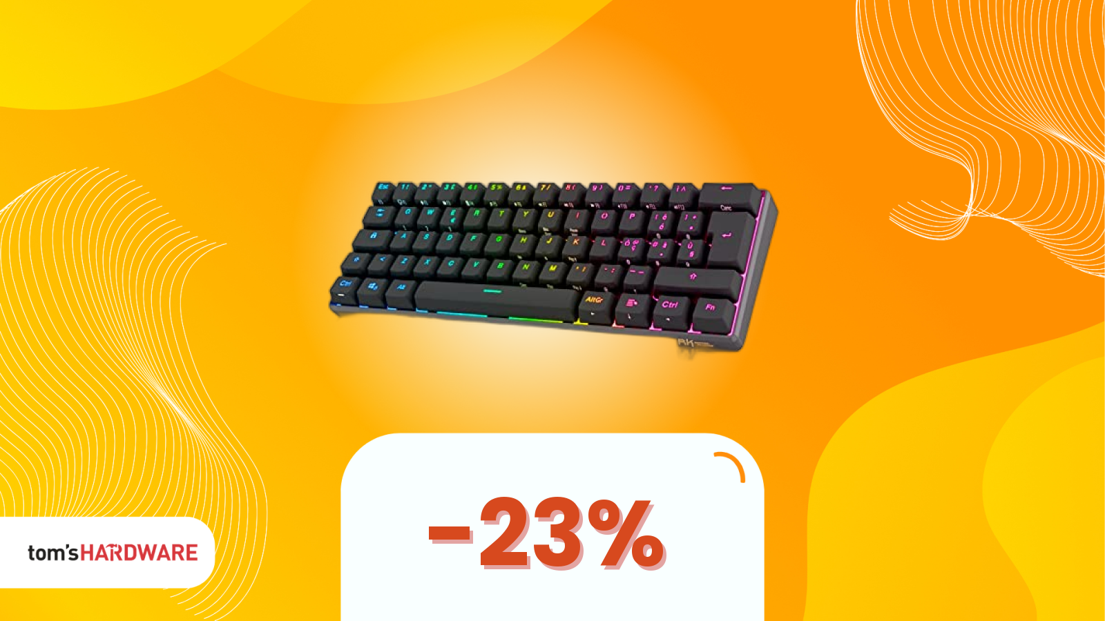 Prezzo da urlo per una tastiera meccanica con layout italiano!