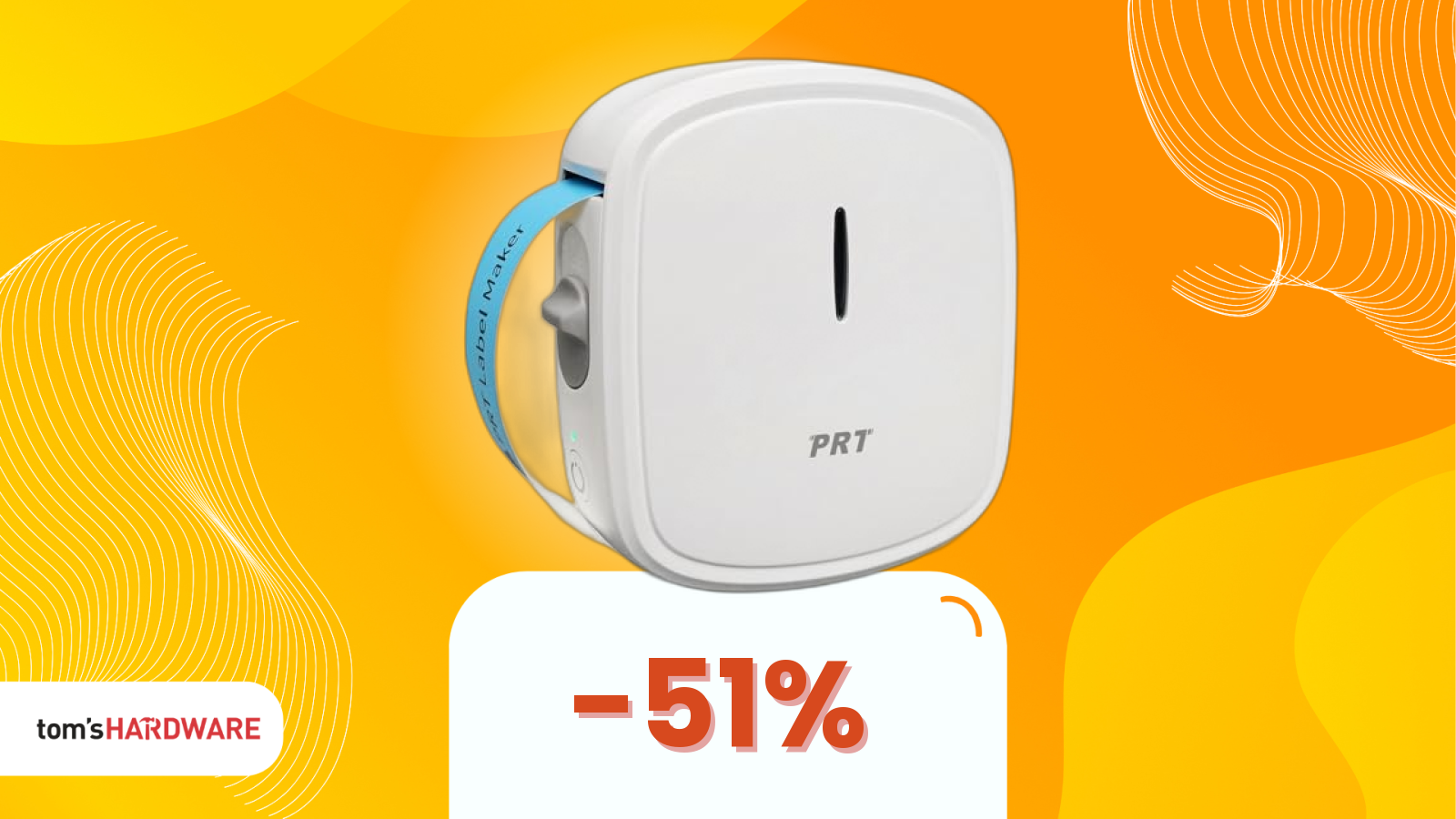 Costa solo 11€: questa mini etichettatrice portatile ti salverà più volte