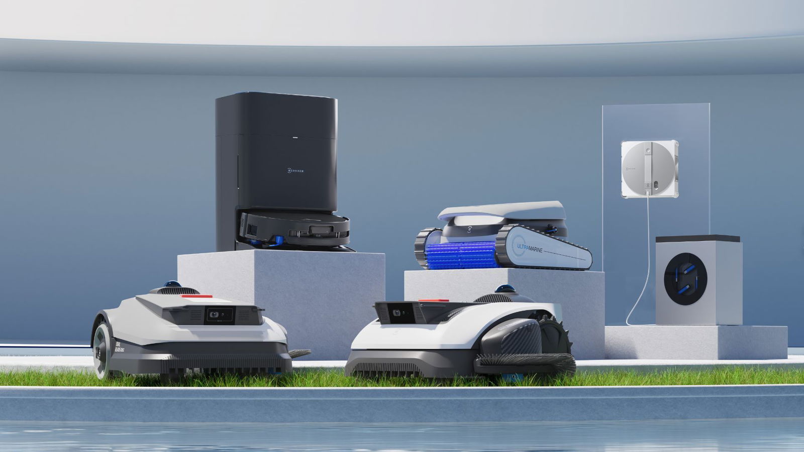 Niente più cavi né grovigli! I nuovi DEEBOT, GOAT e WINBOT cambiano il tuo modo di vivere