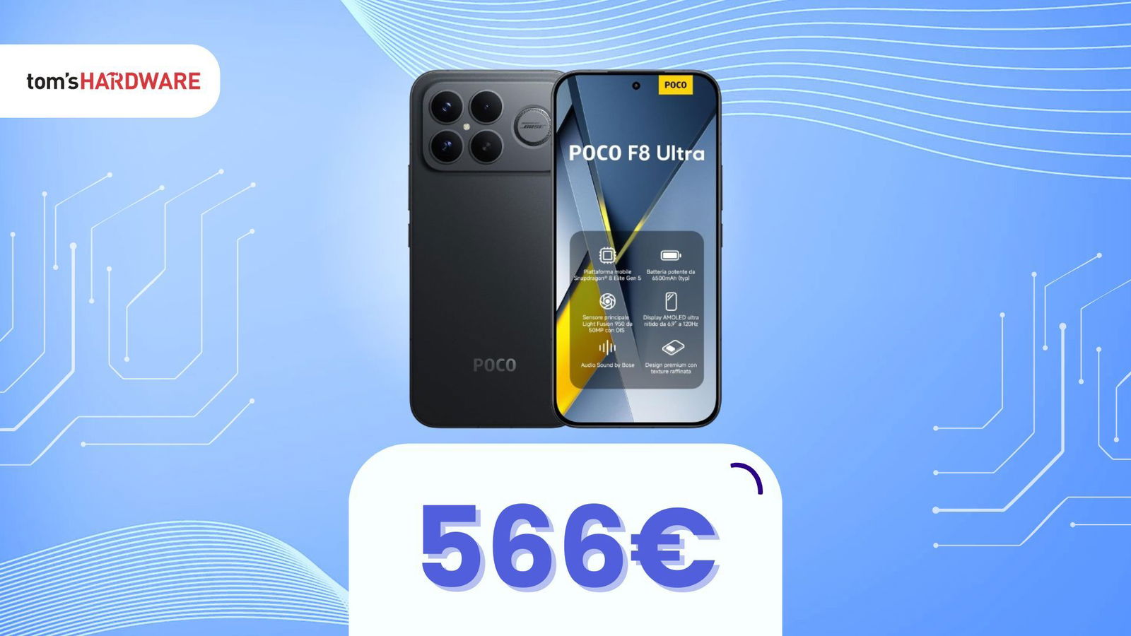 POCO F8 Ultra a 566! Il miglior rapporto qualità/prezzo lo trovi su AliExpress