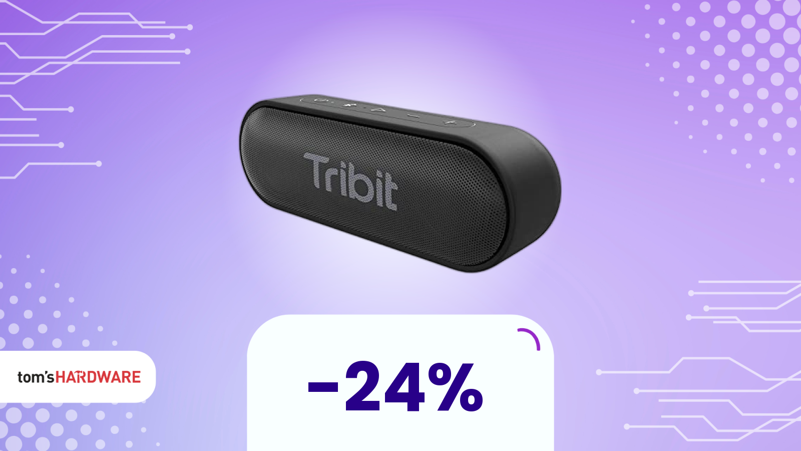 Non conosci la cassa Bluetooth Tribit? Errore: suona da dio ed è in sconto