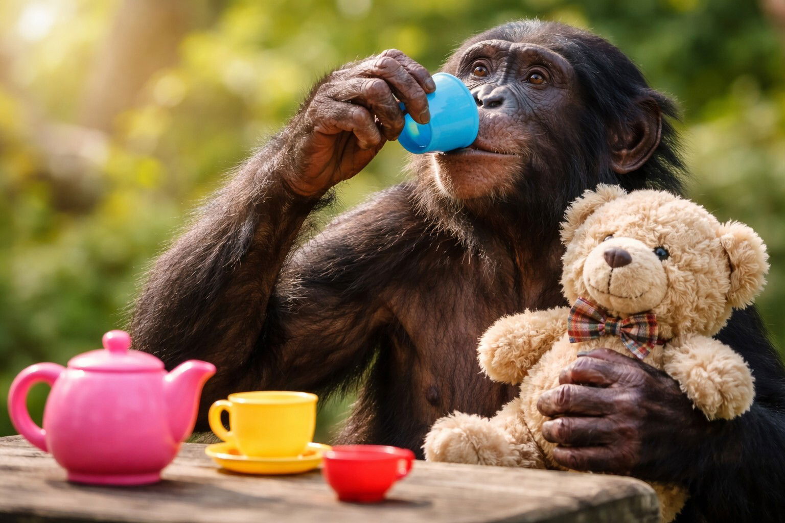 Il gioco immaginario di un bonobo riscrive la scienza