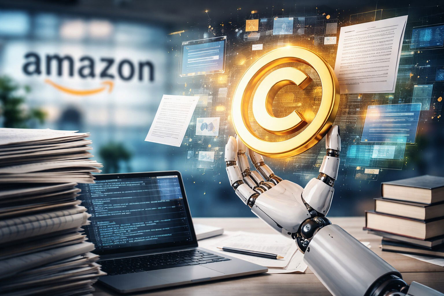 Amazon prepara una piattaforma per il licensing AI