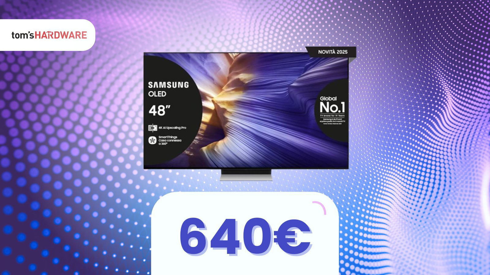 Comet zittisce tutti con questa offerta: TV Samsung OLED a 640€