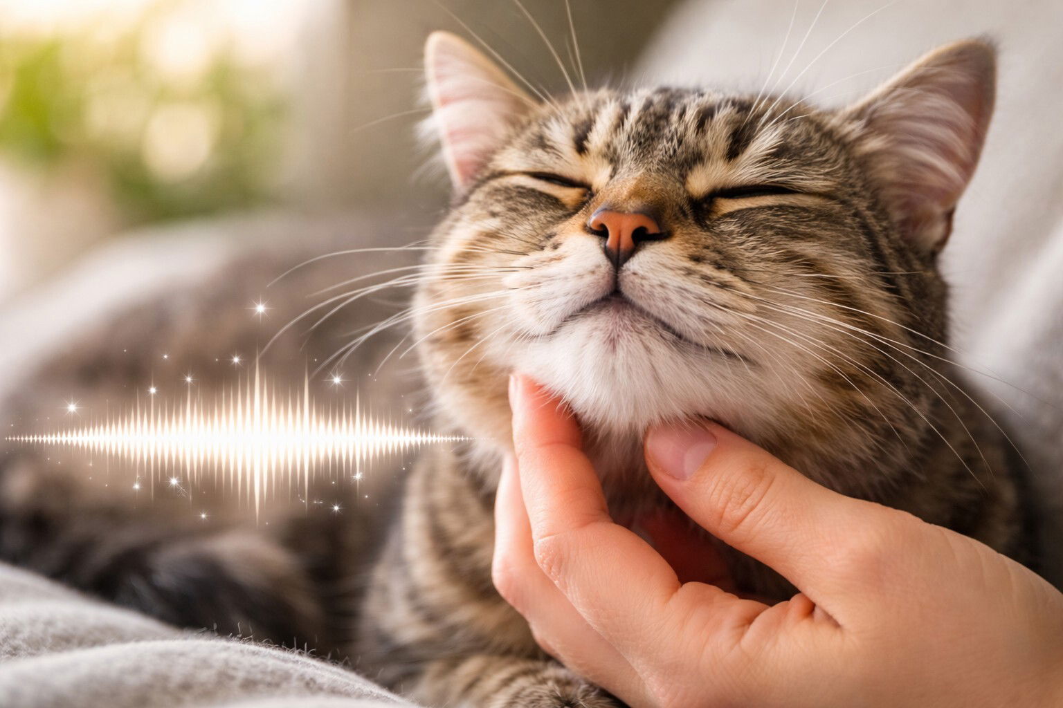 Le fusa dei gatti rivelano più di quanto immagini