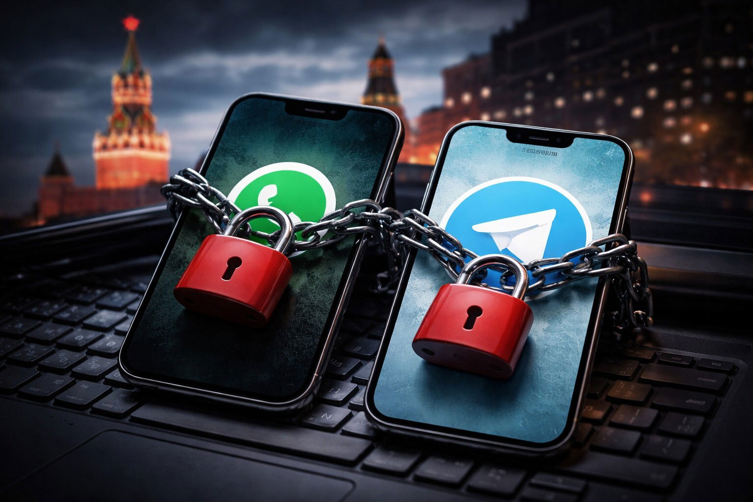 WhatsApp e Telegram bloccati in Russia