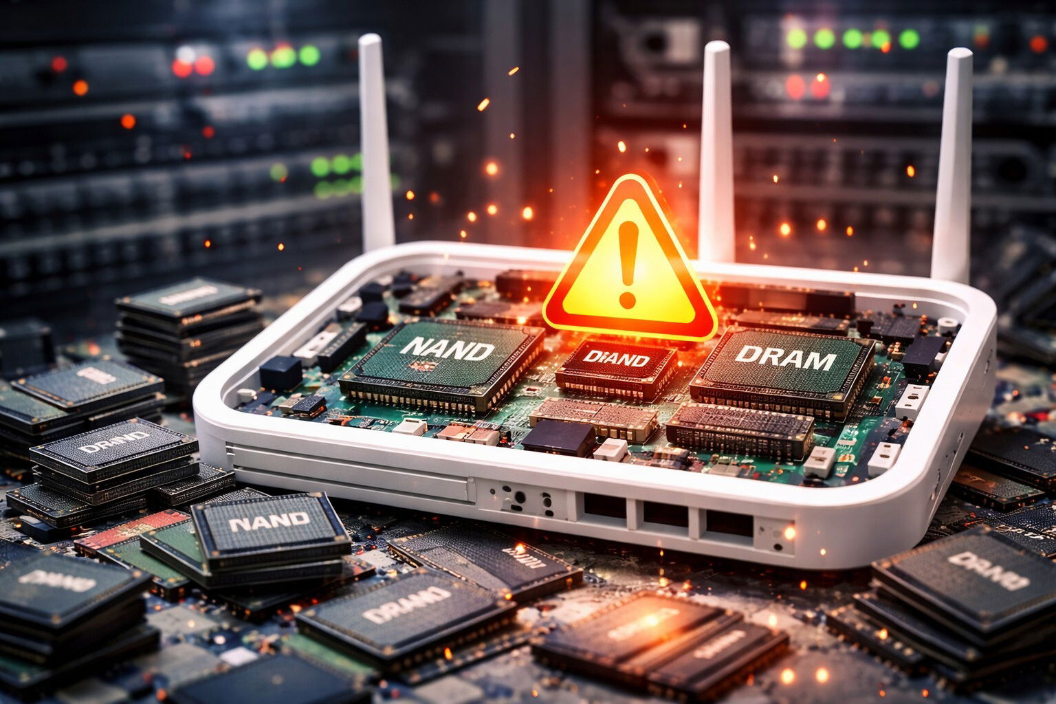 Chip sempre più cari: a rischio i router per la banda ultralarga