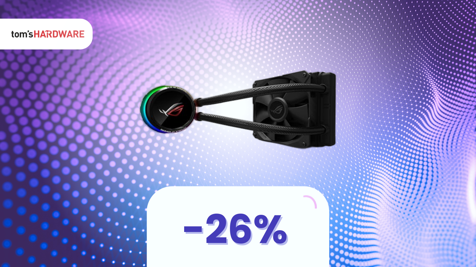 Build full ASUS ROG? E il dissipatore? Questo AIO ora costa meno