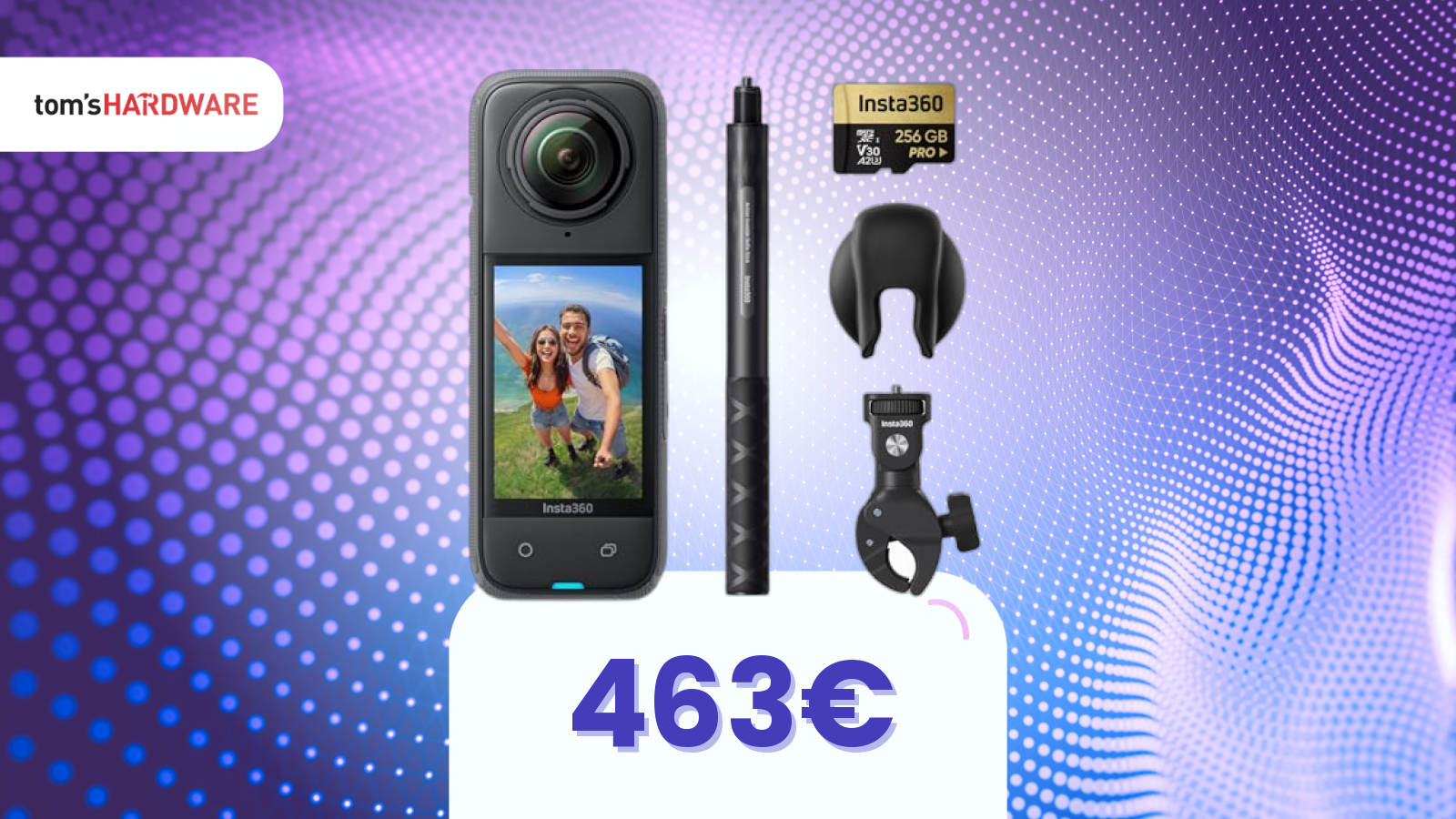 Questo pack trasforma la tua Insta360, e lo sconto Amazon è da non perdere