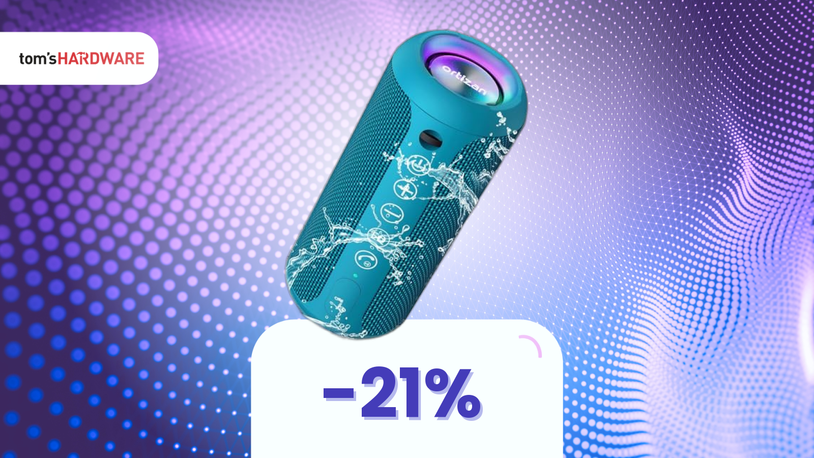 28€ per uno speaker simile alla JBL! Supporta anche il pairing!