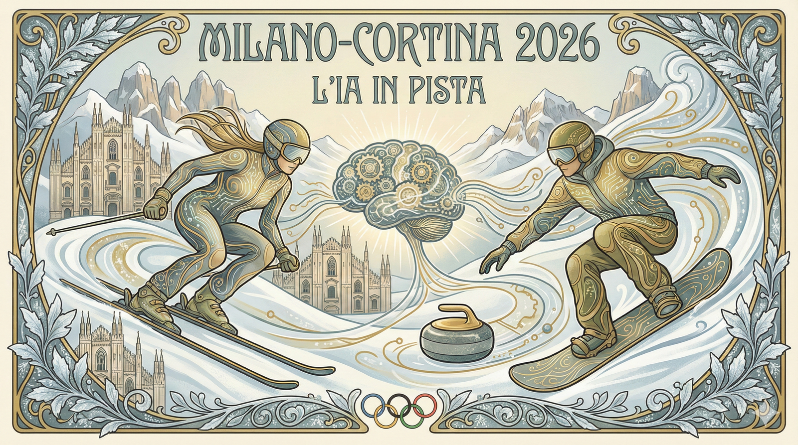 Milano-Cortina 2026, le Olimpiadi con l'Intelligenza Artificiale in pista