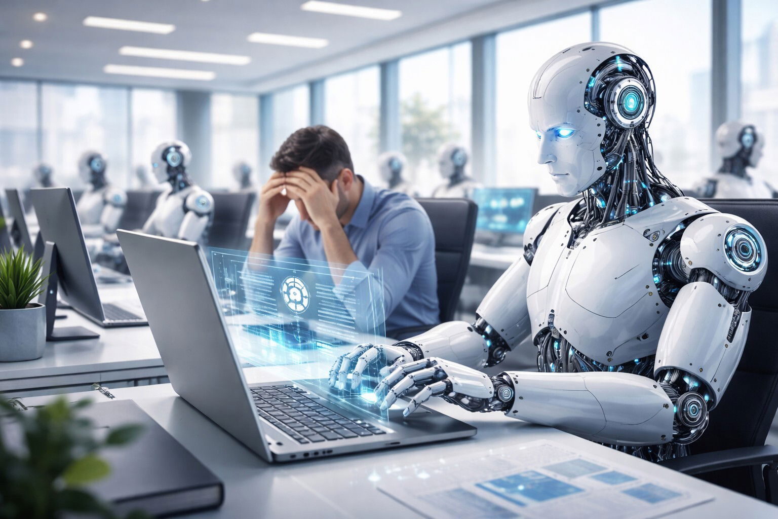 Per Microsoft l’AI può cancellare i lavori d’ufficio entro 18 mesi