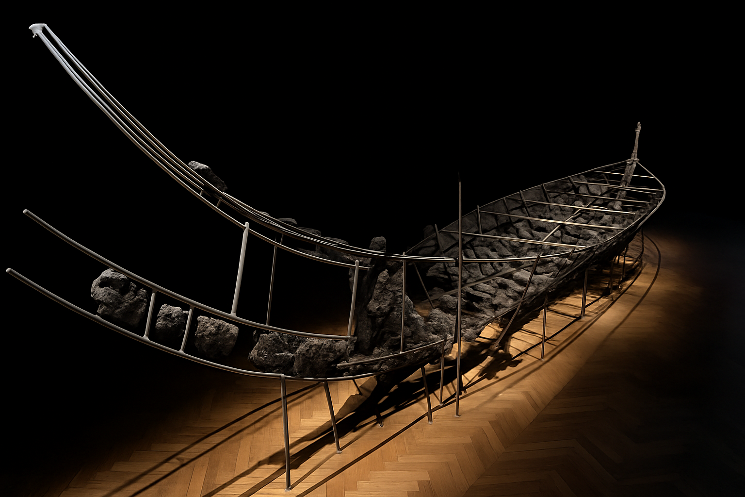 Trovata impronta su barca da guerra dell’Età del Ferro