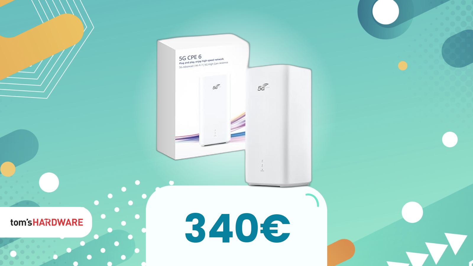 Il segreto è dentro! Oltre 40 antenne per questo router 5G in promo su Amazon