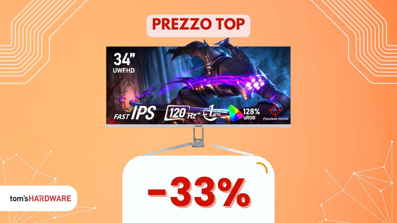 Non crederai al prezzo di questo IPS Ultra-Wide su Amazon!