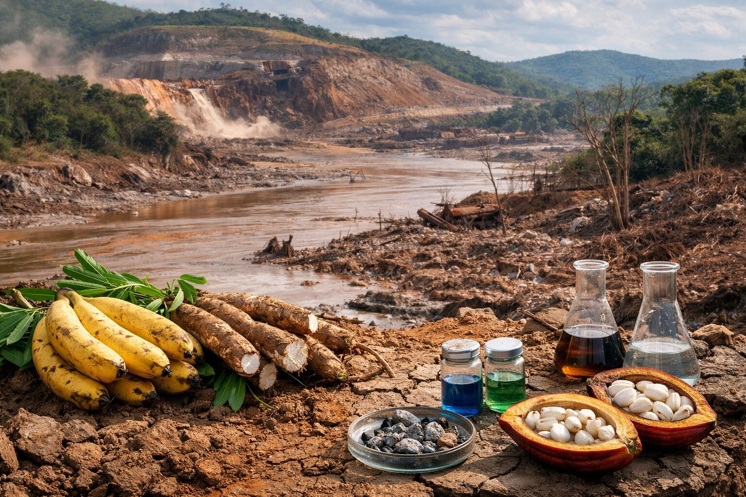 Immagine di Brasile, metalli pesanti nelle banane contaminate