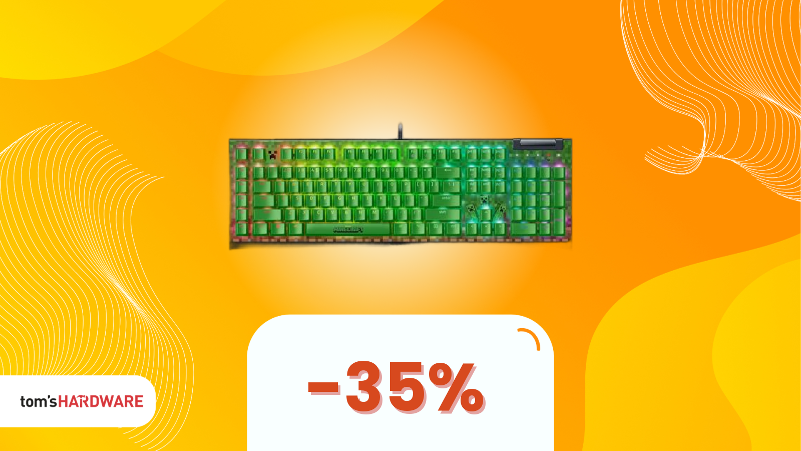 Offerta instabile, occasione concreta: la tastiera Minecraft Edition da comprare oggi