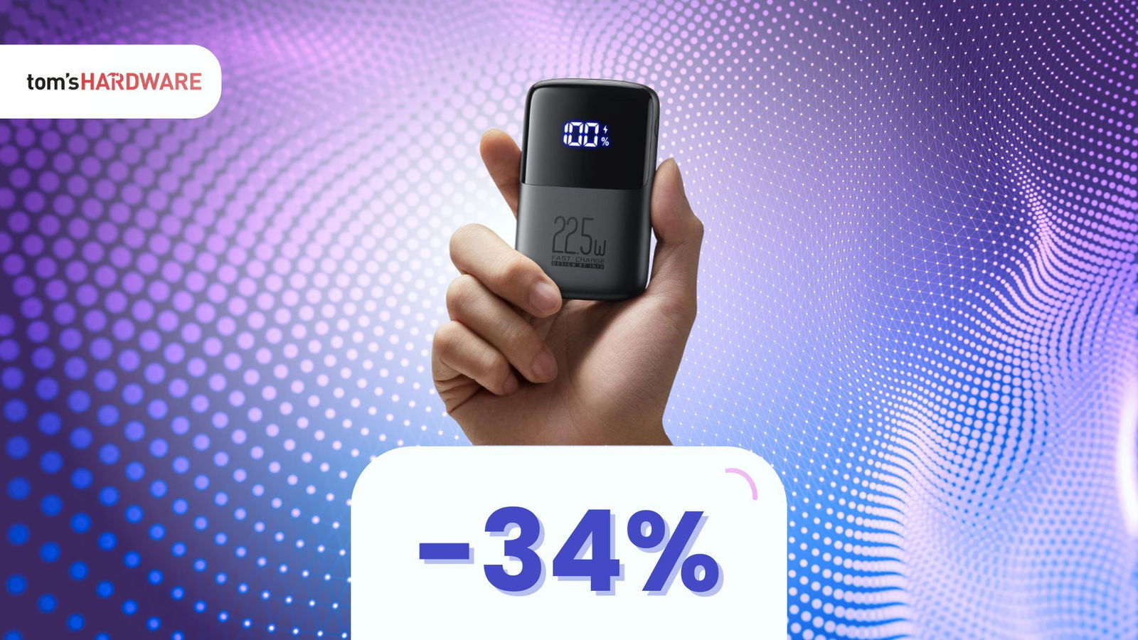 La powerbank compatta che tutti cercano, ora tra le più scontate online