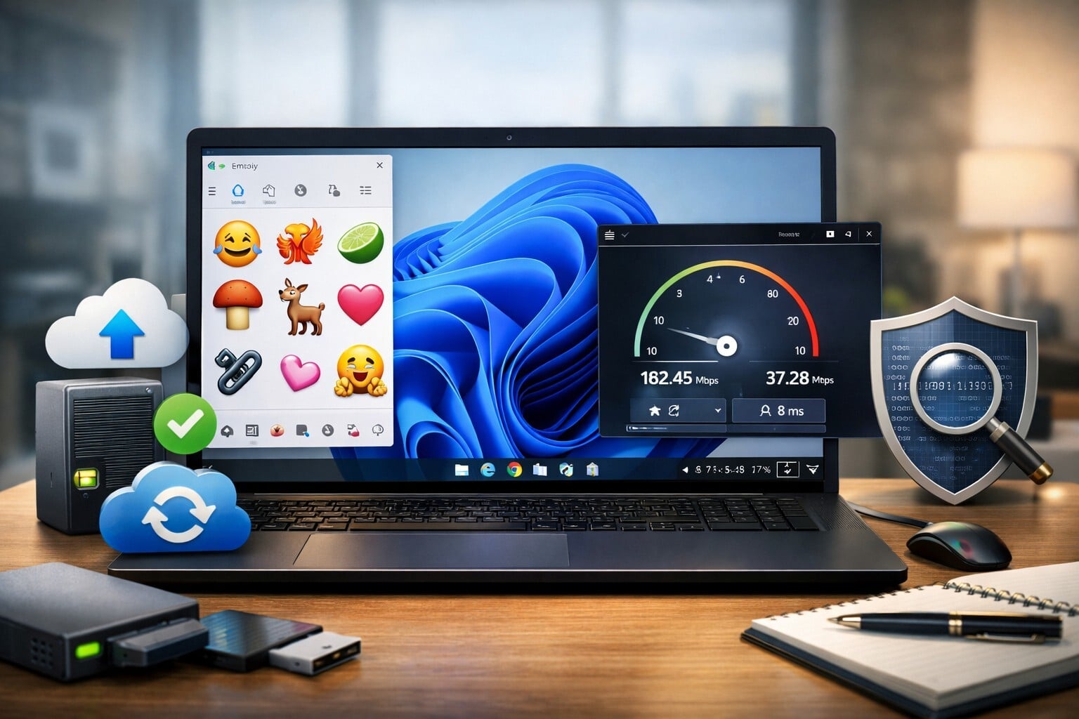 Windows 11 aggiorna Taskbar, Emoji e sicurezza