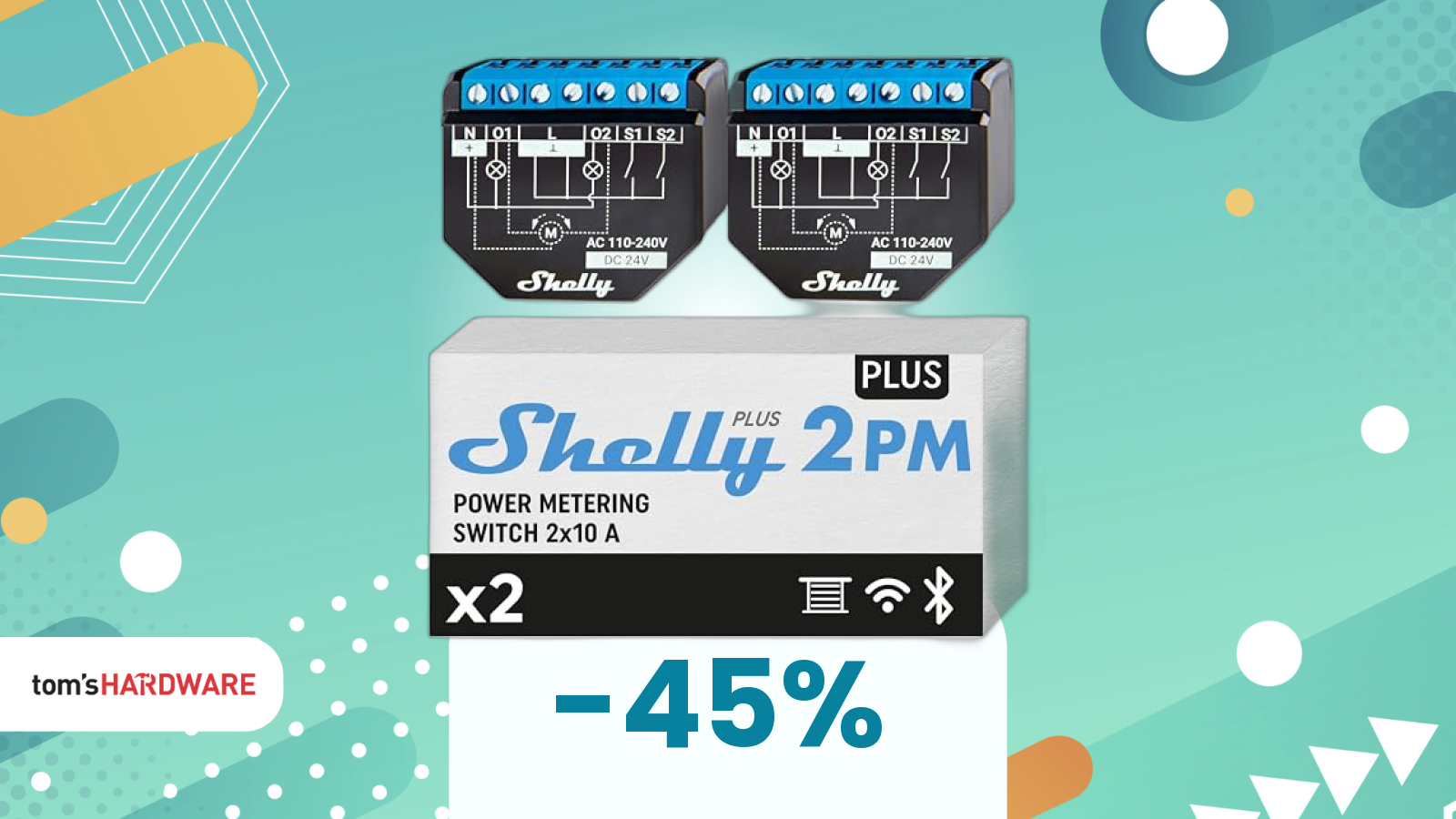 L’interruttore smart Shelly che ogni elettricista consiglia! Oggi 2 pezzi in super offerta!