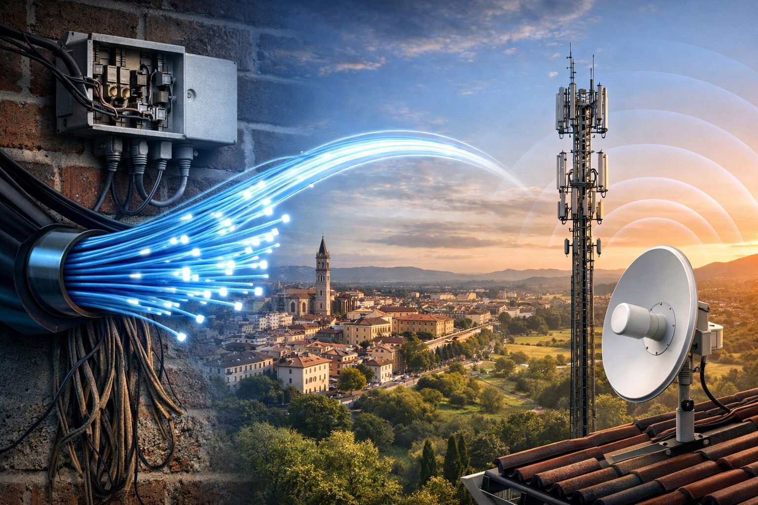 Addio ADSL: FTTH al 77%, ma pochi la attivano