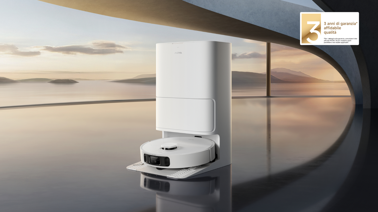 Immagine di Primavera MOVA: Il debutto dell'E40 Ultra su Amazon a prezzo scontato