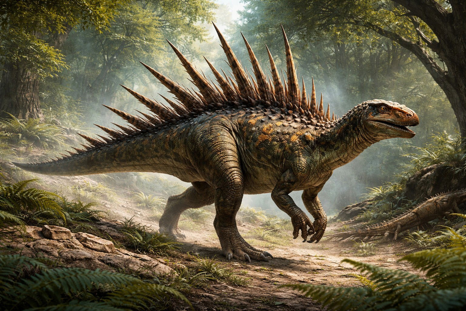 In Cina scoperto dinosauro con spine cave uniche