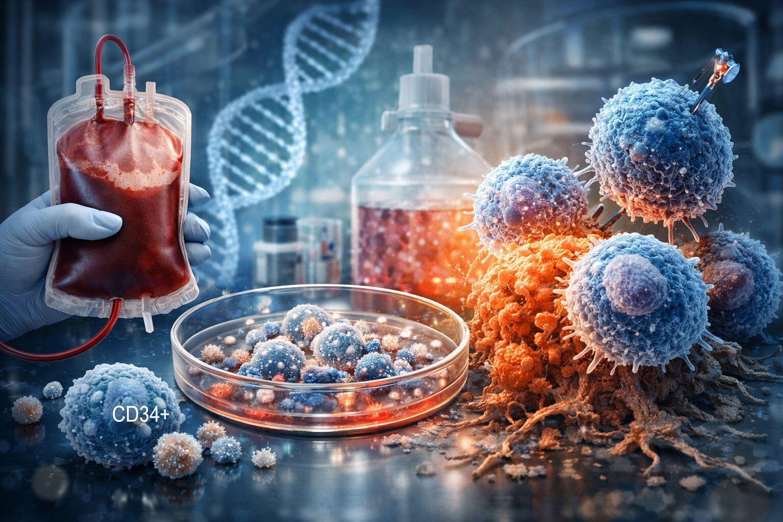 Una sola staminale moltiplica le cellule NK anti-tumorali