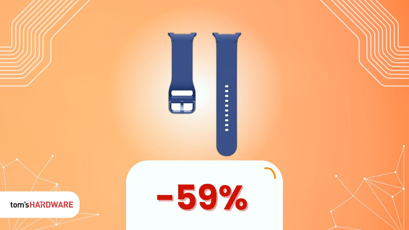 Restyling per il Galaxy Watch8? Cinturino originale ora al 59% in meno