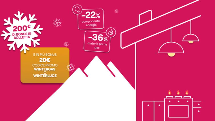 Immagine di Enel ti sorprende! Bonus fino a 200€ in bolletta solo con l’offerta online