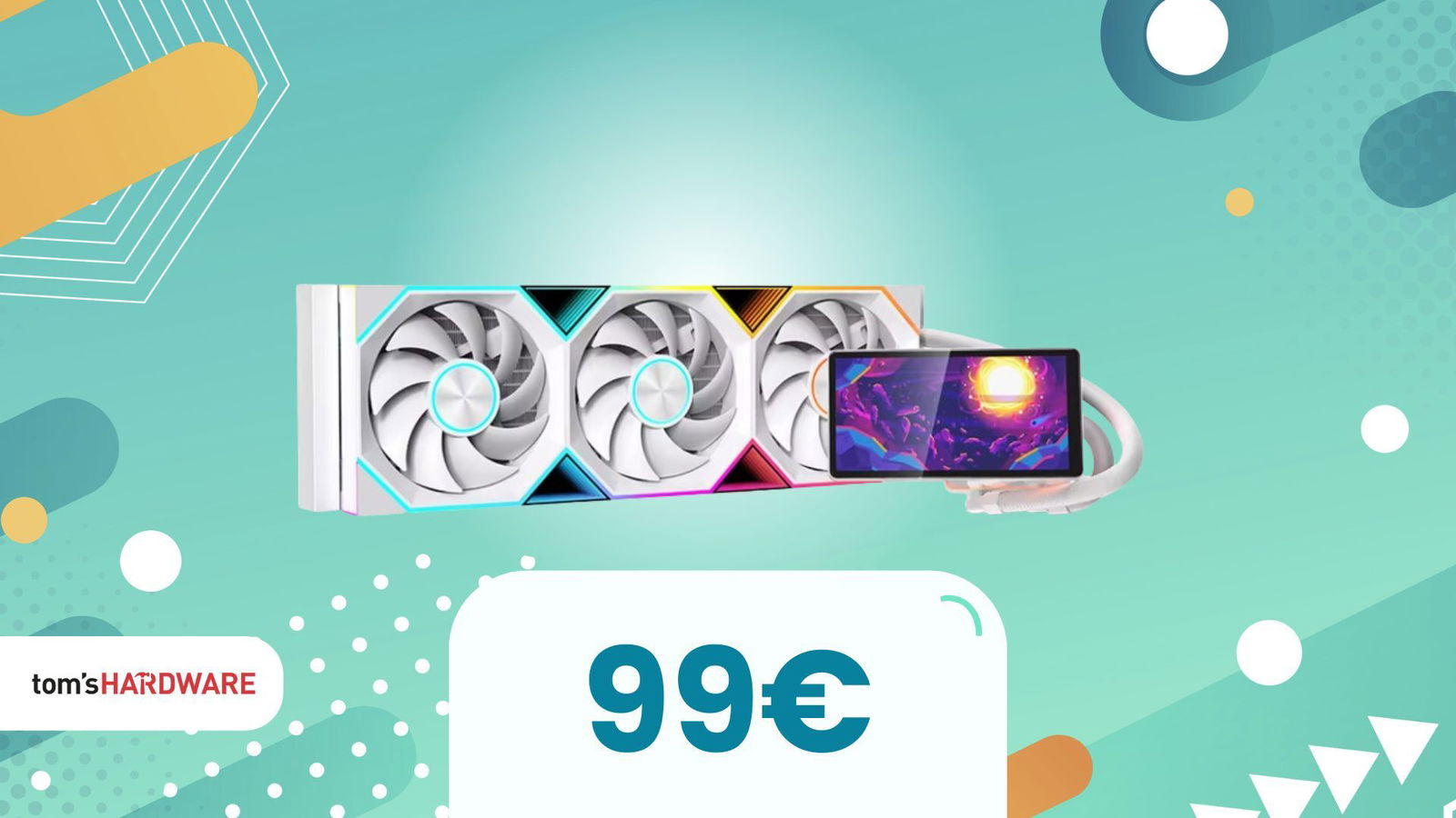 Dissipatore AIO con display stile smartphone: il prezzo su Aliexpress ti stupirà