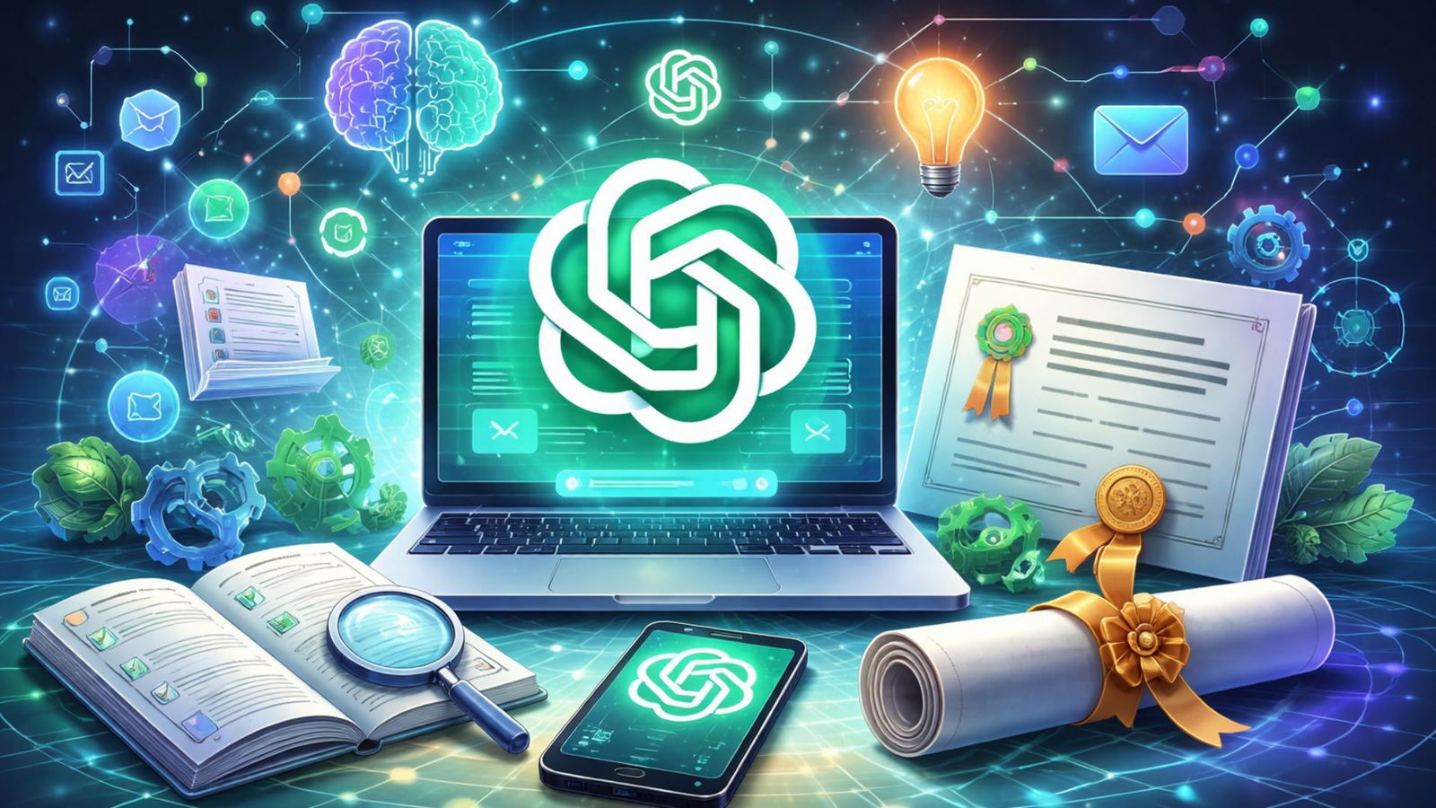 ChatGPT dalla A alla Z: segreti, strategie e attestato finale