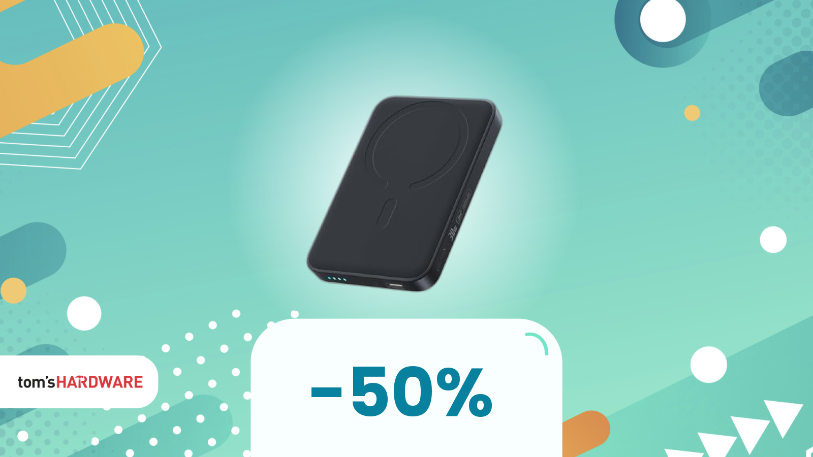 Il prezzo crolla! Questa powerbank vale doppio con il 50% di coupon