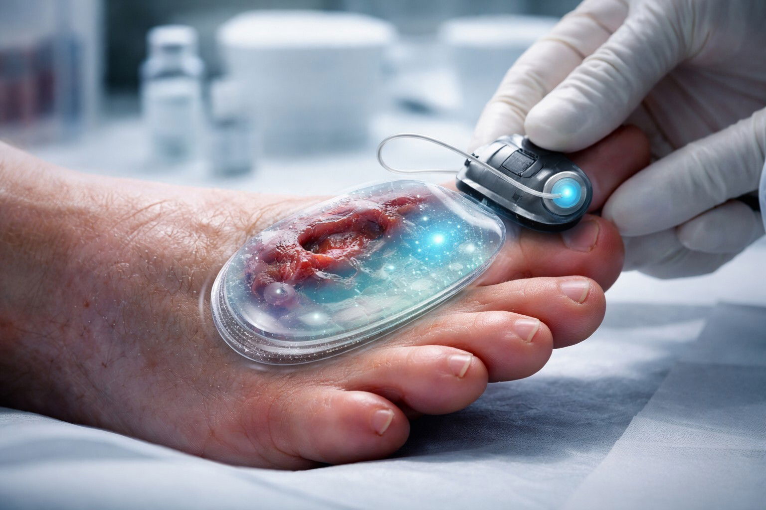 Diabete, un gel all’ossigeno evita l’amputazione