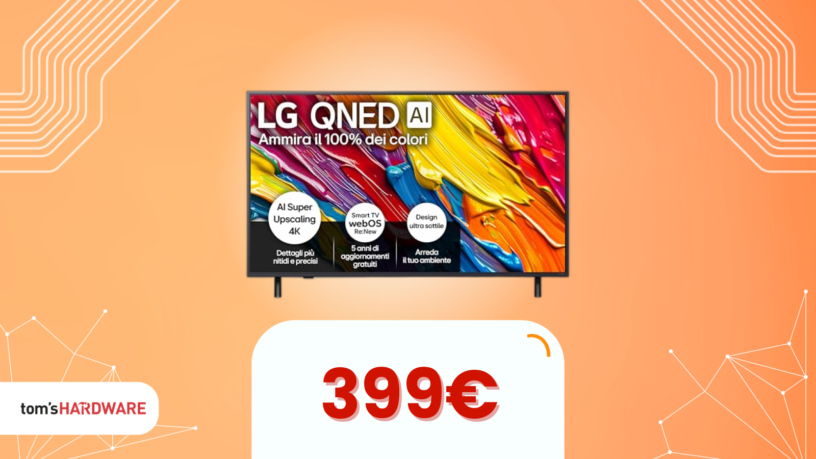 50" di puro divertimento: TV LG con telecomando a puntatore sotto 400€