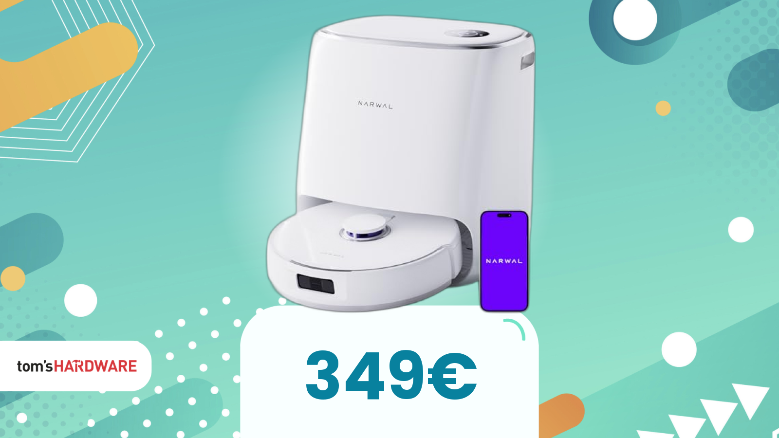 350€ era il tuo budget? Perfetto: questo robot NARWAL scende a 349€ oggi