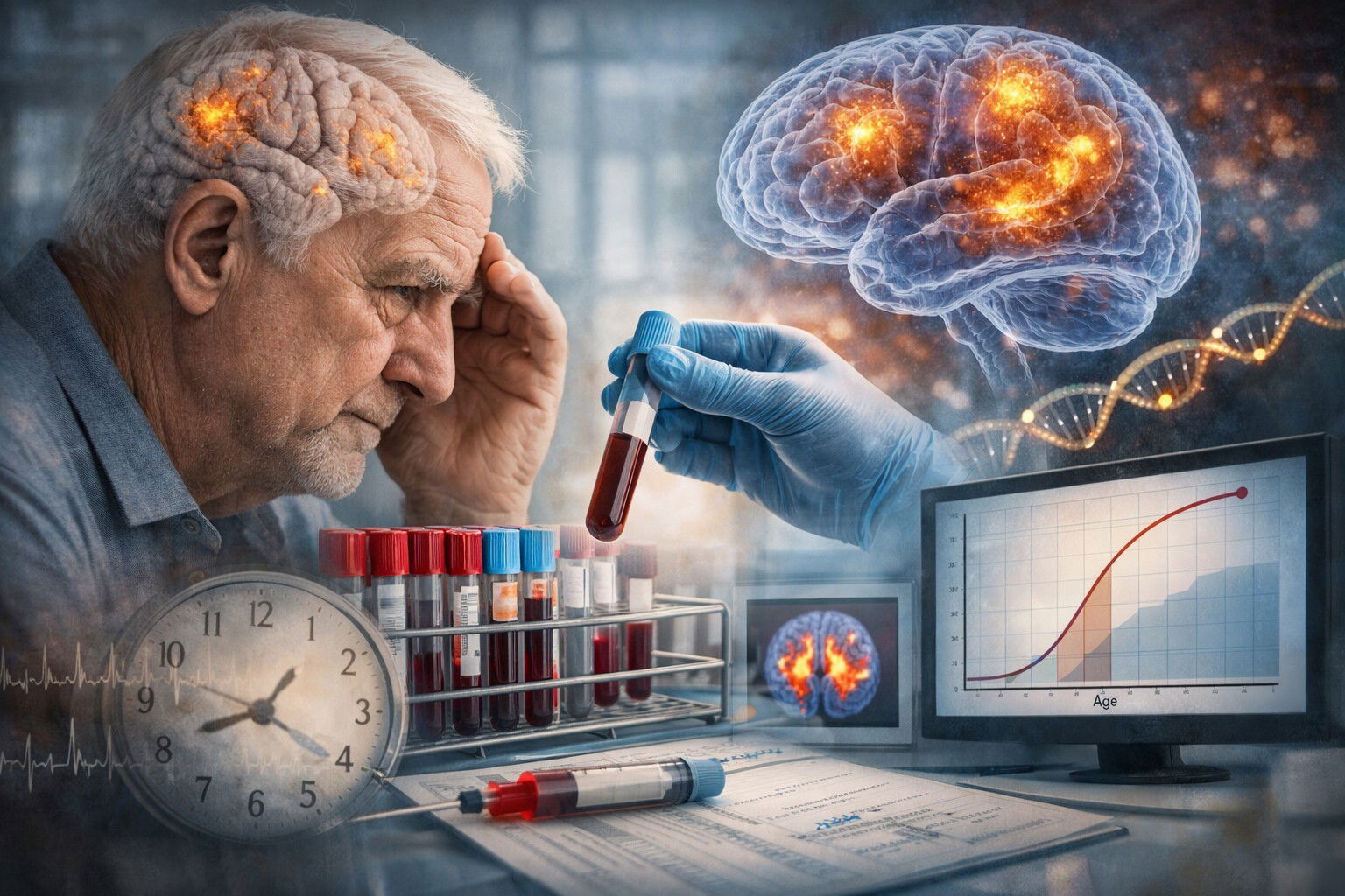 Alzheimer, un semplice test stima l’esordio clinico