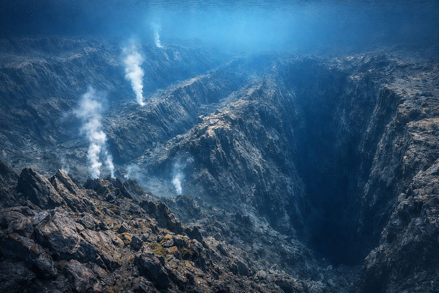 Atlantico, una forza profonda ha creato un canyon di 500 km