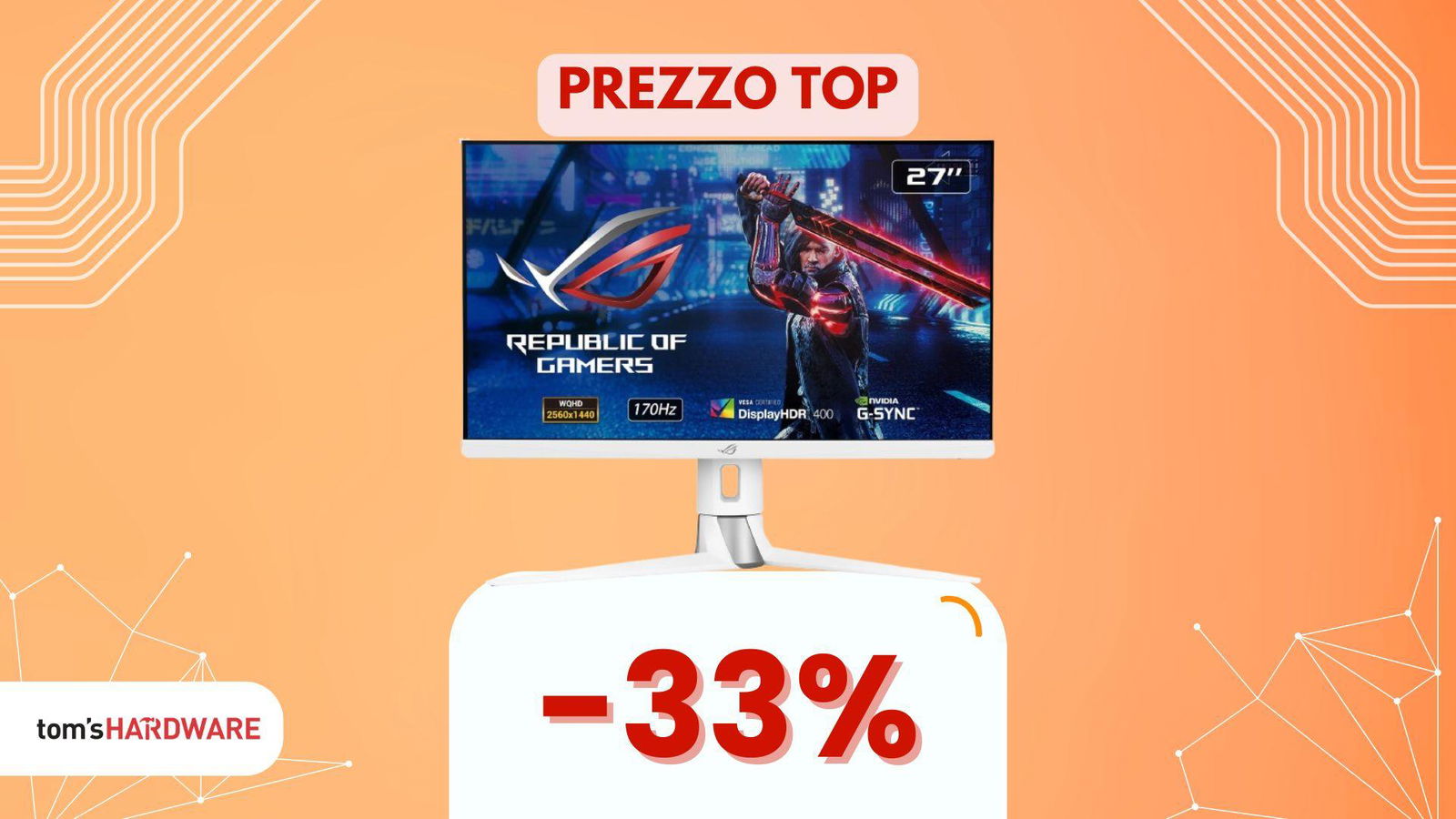 399€ per un ASUS ROG: non guardare solo gli Hz, c’è molto di più