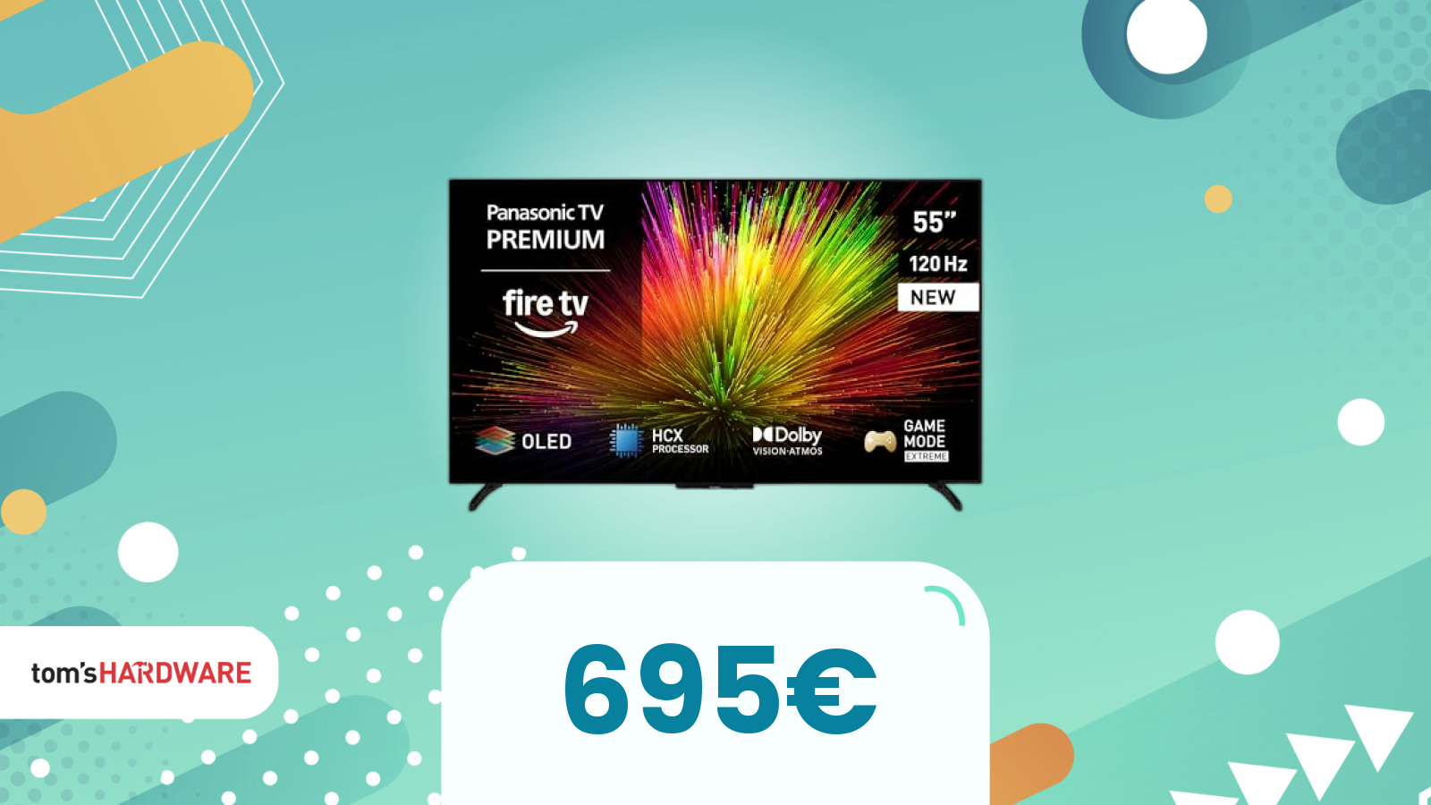 TV Panasonic OLED: prezzo medio 750€, oggi sotto i 700€
