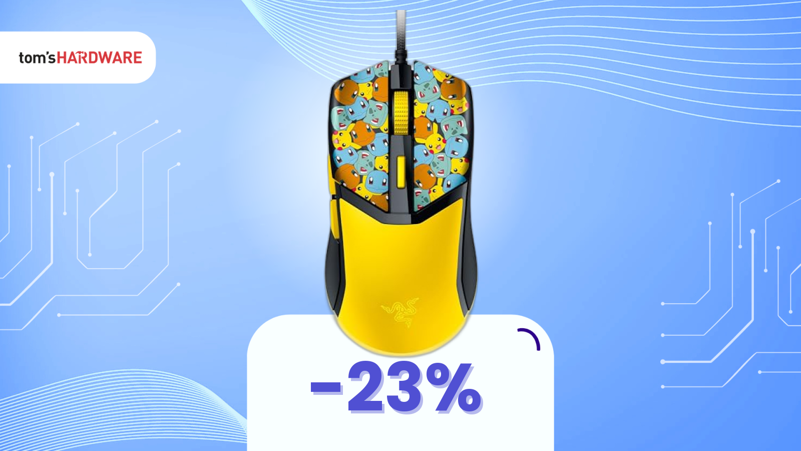 Sembra uscito da un uovo di Pasqua, ma questo mouse Pokémon Edition è pura qualità