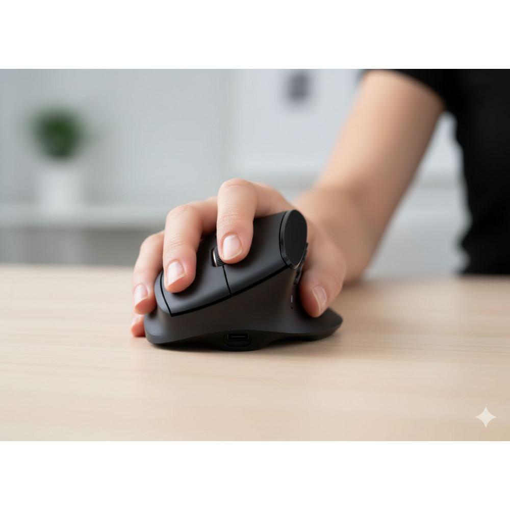 Techly IM 1300-VM-RGB: il mouse ergonomico verticale che migliora comfort e produttività