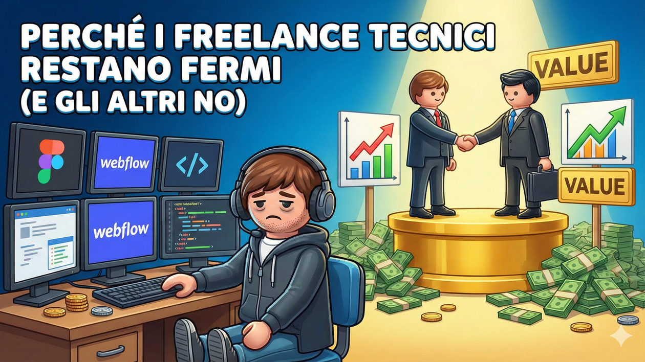 Immagine di Perché i freelance tecnici restano fermi (e gli altri no)