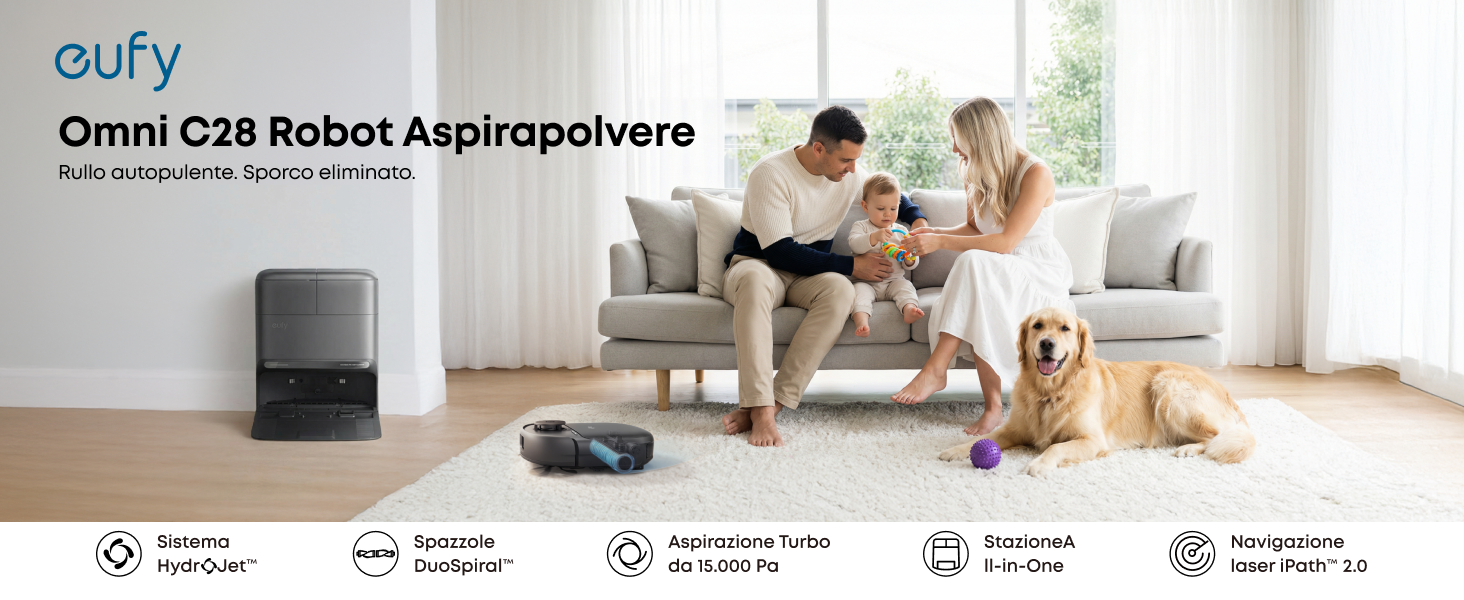 eufy Omni C28, il robot di fascia alta attento al portafogli