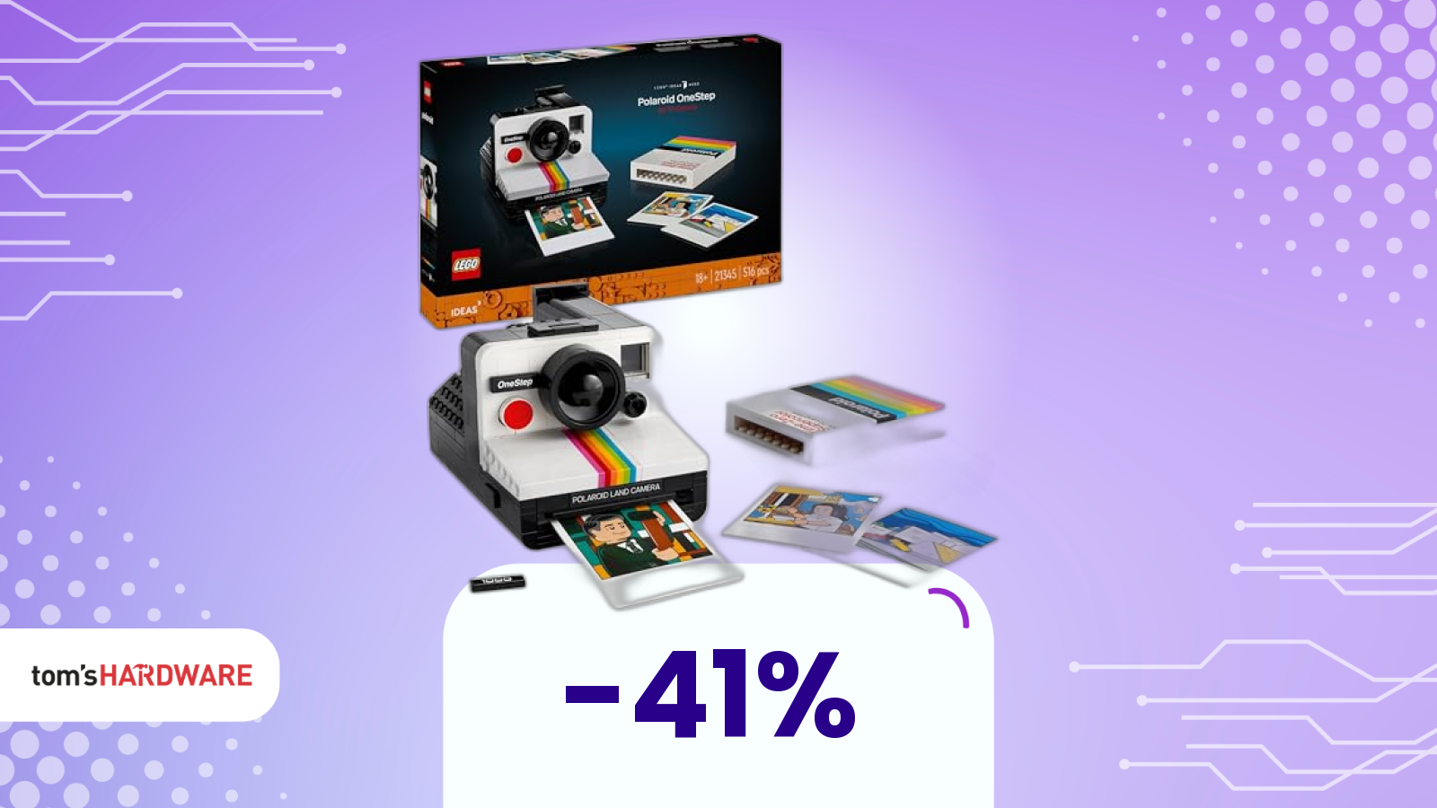 Dai mattoncini alle foto! In offerta la Polaroid LEGO vintage che stampa