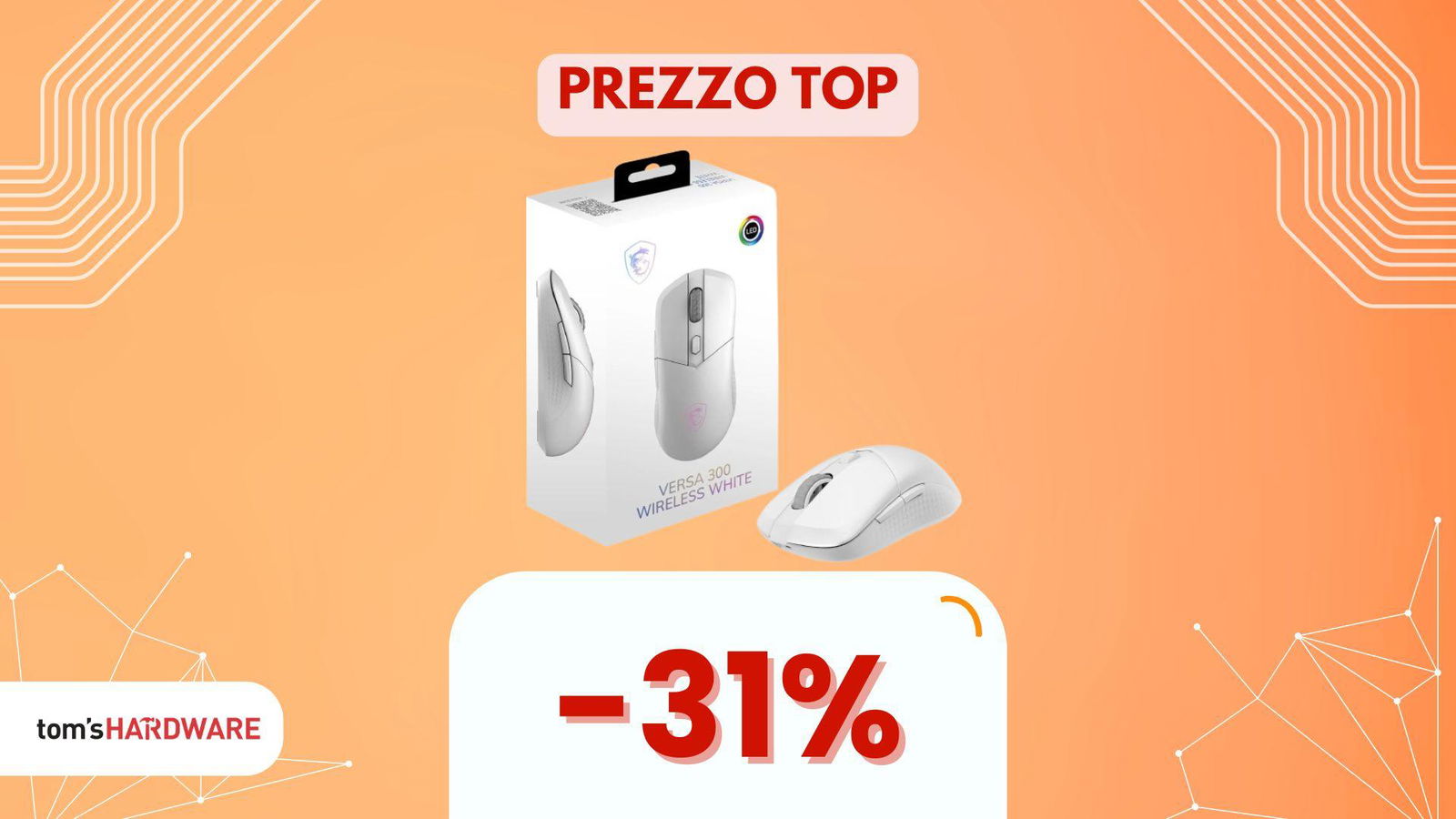 Adatto a tutti per forma, irresistibile per prezzo! Scopri il mouse MSI in promo
