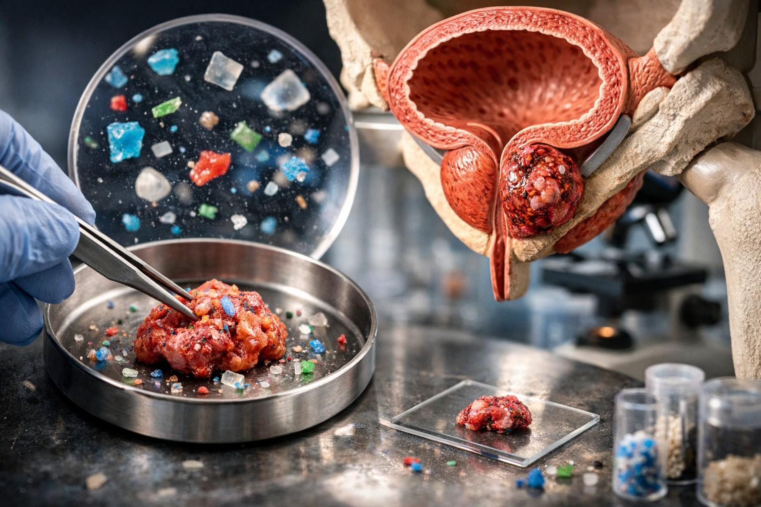 Prostata: microplastiche trovate nel 90% dei tumori