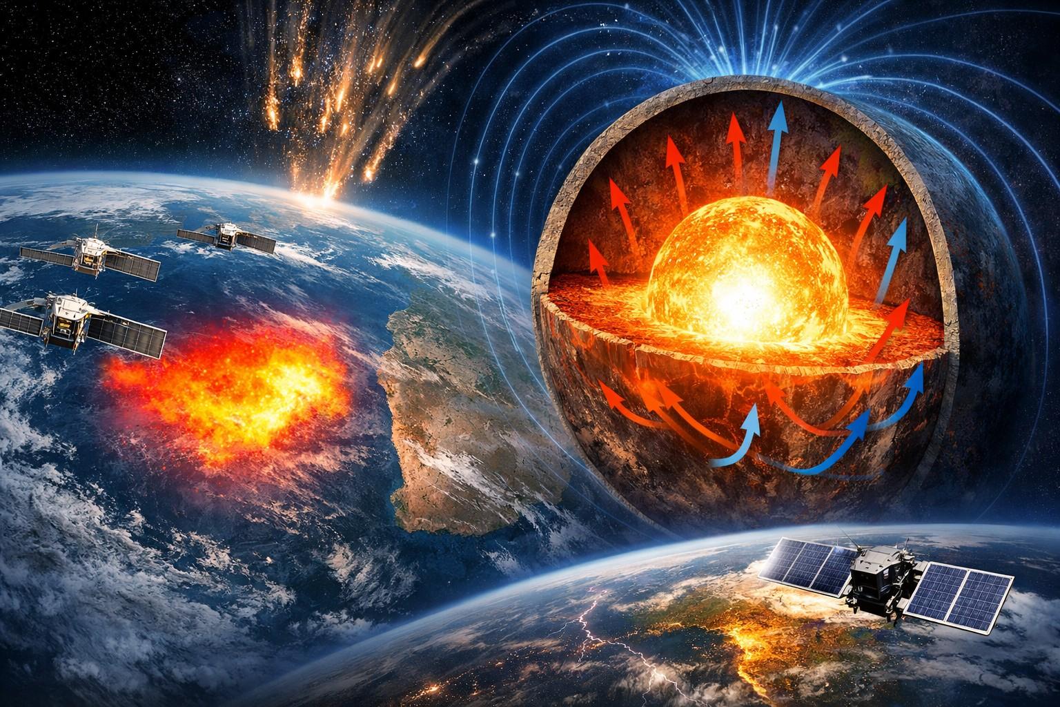 Campo magnetico, area debole vasta come mezza Europa