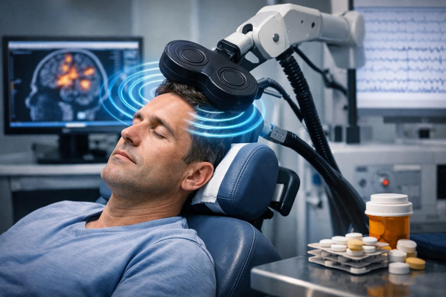 Nuova stimolazione cerebrale tratta la depressione in 5 giorni